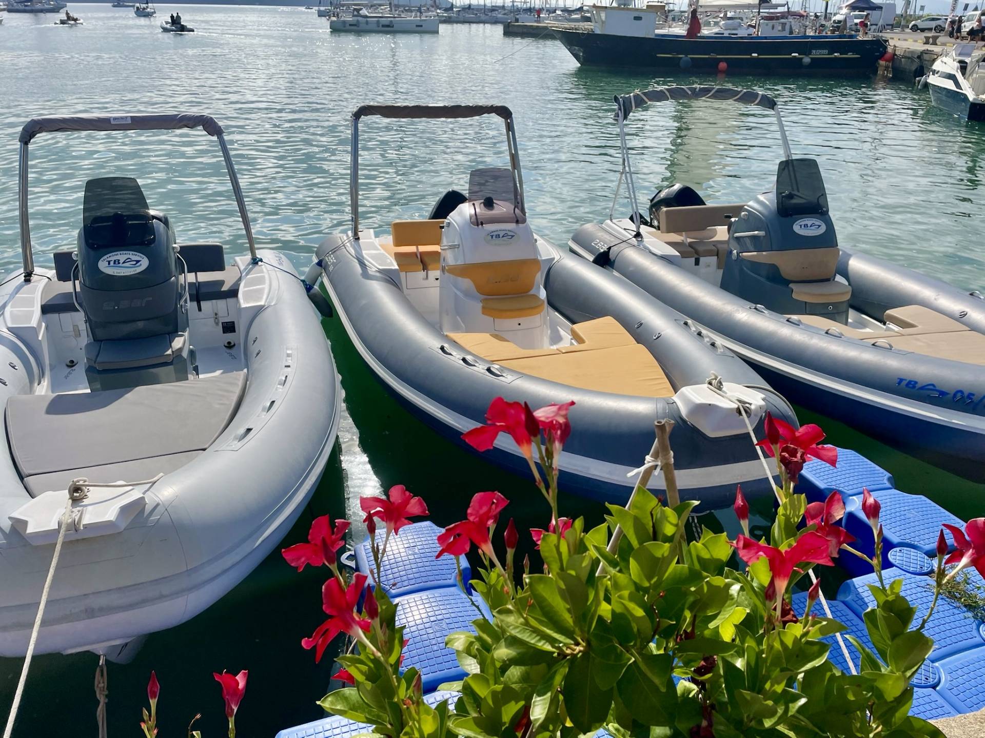 Noleggio a Talamone gommone con motore senza patente